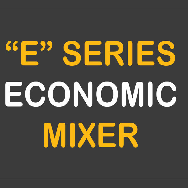 Mezcladores en espiral de la serie económica "E"